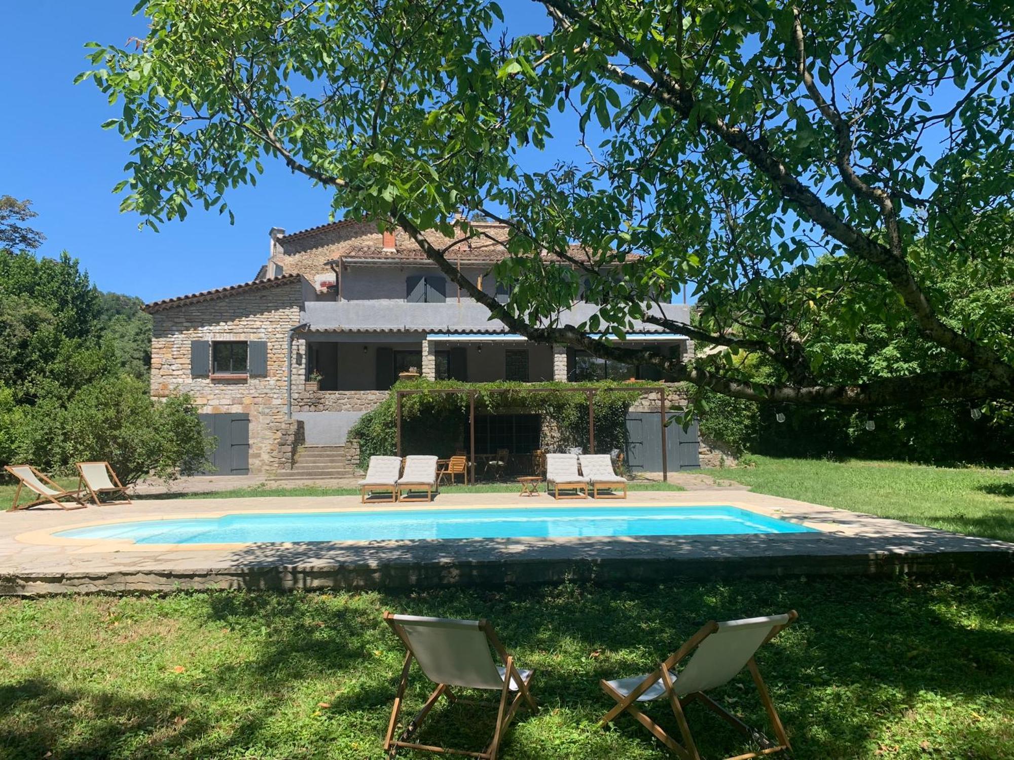 Saint Sebastien d'Aigrefeuille L'Auberge Du Ranc المظهر الخارجي الصورة